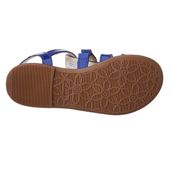 Clarks Flat Summer Gladiator Sandals Loni Joy - Picture 5 of 8